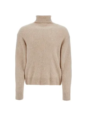 Turtleneck Cashmere Silk Sweater