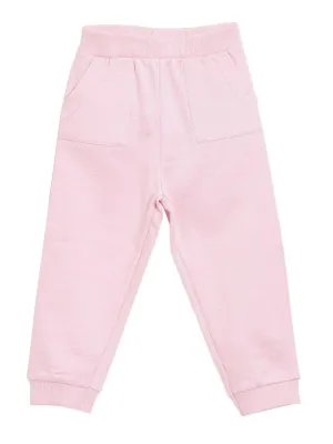 Winter Sweatpants with Fleece- Pink