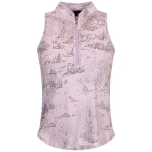 Womens Willow Toilet SL Vesta Mock Neck Top Lavendar Mist - AW24